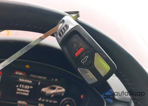 2018 Audi A5 2.0T Premium из США, поврежденный, VIN WAUENCF51JA094572